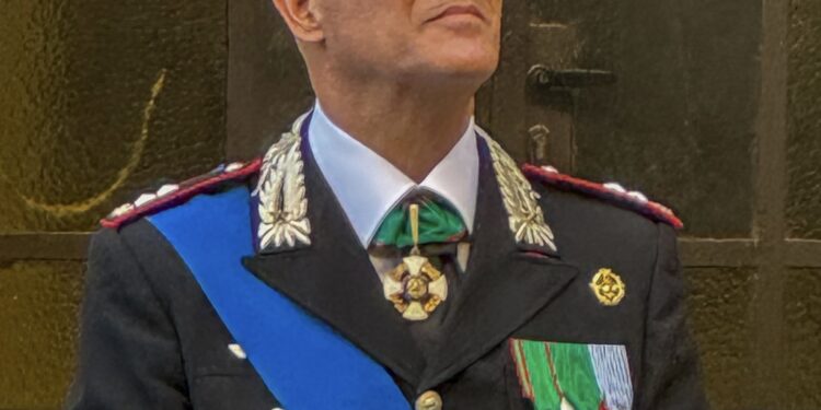 Il Generale La Gala, il neo comandante della Legione Carabinieri Campania