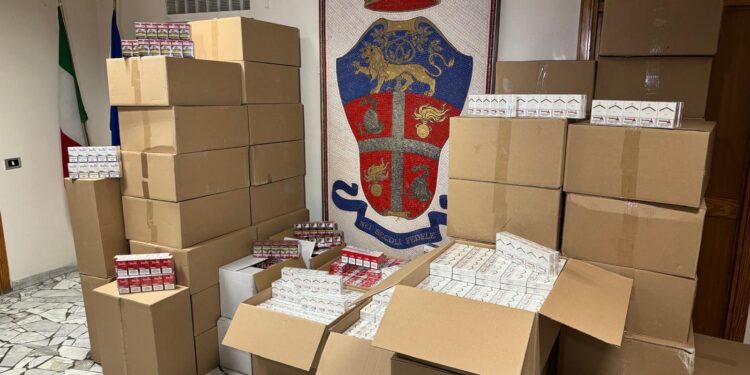 Casoria , Arpino maxi sequestro di sigarette