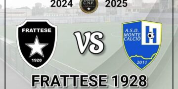 Frattese sfida il Monte Calcio nel primo turno di Coppa Italia