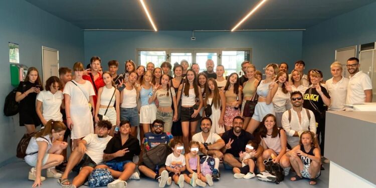 Caivano, al Centro Sportivo “Pino Daniele” solidarietà e speranza per 35 ragazzi ucraini
