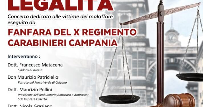 L’EVENTO. Aversa, semaforo verde per il concerto della Fanfara del X Reggimento Carabinieri Campania