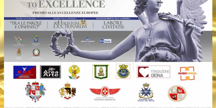 IL PREMIO. XXV anniversario per il prestigioso Premio “The Grand Award to Excellence”, promosso ed ideato dal Cavaliere Nicola Paone