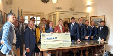 Capri, I Lions compiono azione benefica per restaurare un caravan per disabili