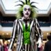Halloween stile Beetljuice al Centro commerciale Campania