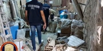 Napoli, scoperta chiesa medievale, oggetto di scavi clandestini