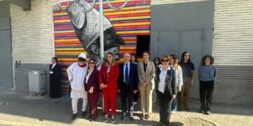 ACERRA, inaugurato per lo street art il murales dei ragazzi del