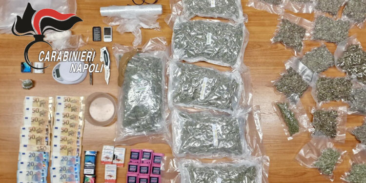 Boscotrecase, un intera famiglia coinvolta in operazione anti droga