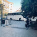Vomero, Piazza Vanivitelli bloccata da bus turistici aspettando quelli scolastici