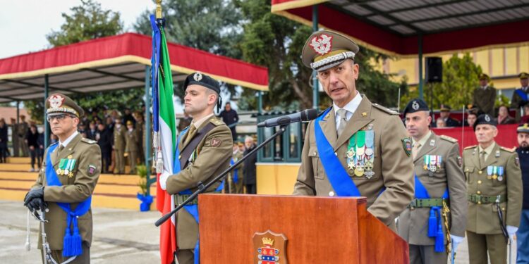 LA CERIMONIA. Maddaloni, cambio al vertice della Scuola di Commissariato dell’Esercito