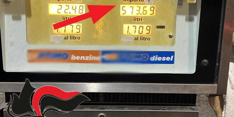 Marano di Napoli: 2500 litri di gasolio rubati a vari distributori della zona