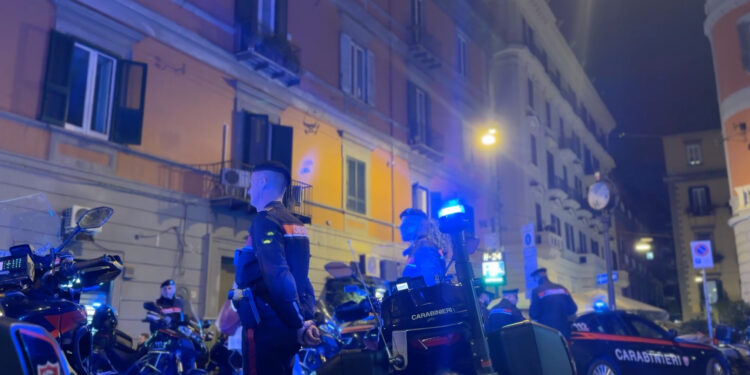 Napoli: Movida sotto controllo dei Carabinieri