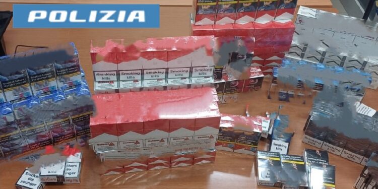 Frattamaggiore: Sequestrati 313 pacchetti di sigarette di contrabbando da parte della Polizia