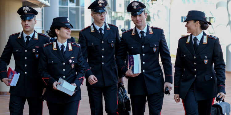 Carabinieri, partite le procedure per 626 allievi marescialli