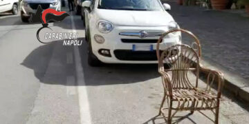 Castellamare di Stabia : Intervento della polizia di Stato e locale per la repressione dell’uso della “sedia” coe riserva di parcheggio