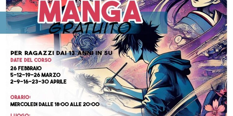 San Giorgio a Cremano: MANGA ACADEMY, corso di fumettistica dai 13 anni
