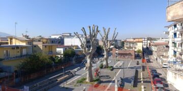 Mariglianella: Parte la riqualificazione di Piazza Ragazzi di oggi