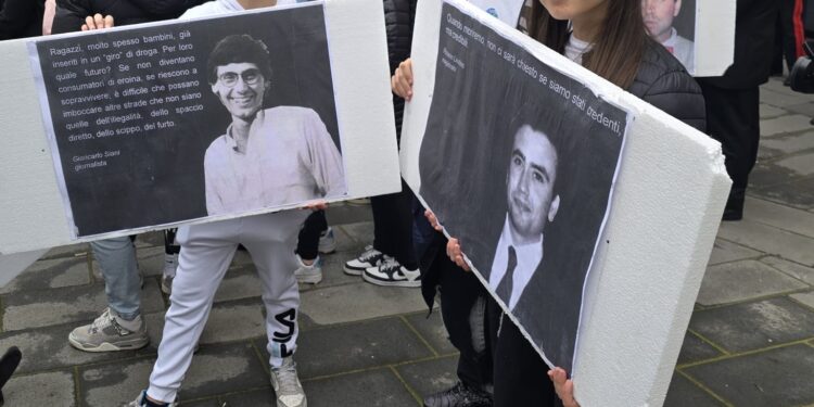 Casoria : In marcia per la legalità, in ricordo delle vittime di mafia e camorra e violenza giovanile