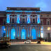 Il Cardarelli per l’occasione del Napoli si illumina di azzurro
