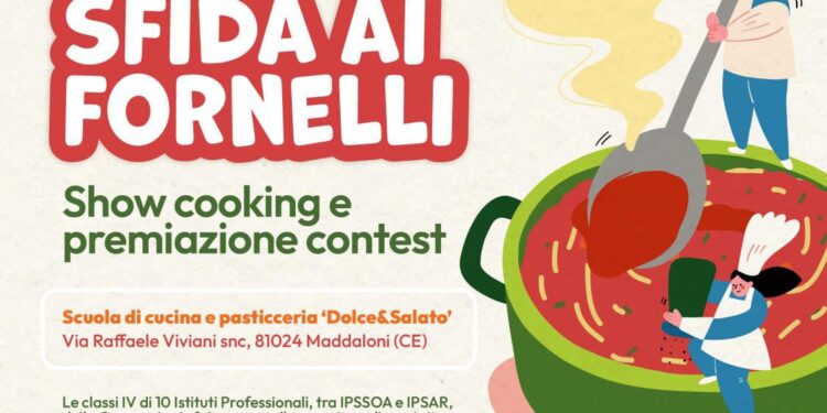 L’EVENTO. “Sfida ai fornelli”: in campo, presso la “Scuola di cucina e pasticceria Dolce&Salato” di Maddaloni, 10 istituti professionali della Campania
