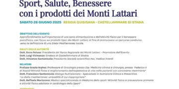 Castellamare: Burioni e De Luca in convegno sui prodotti dei Monti Lattari