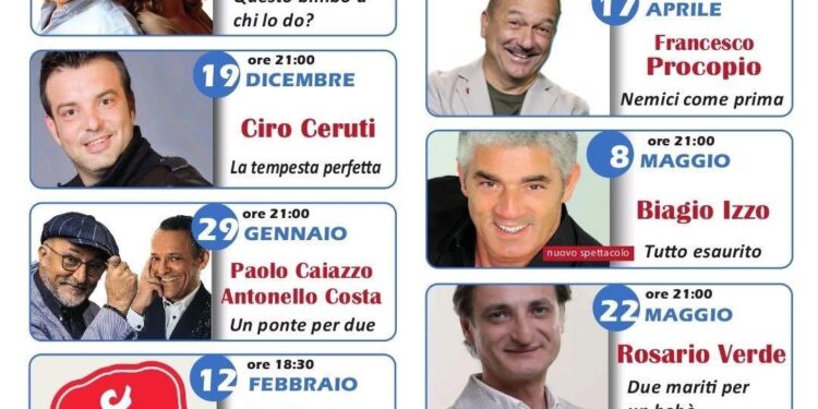 Frattamaggiore: Il Teatro De Rosa presenta la stagione teatrale 2025/26