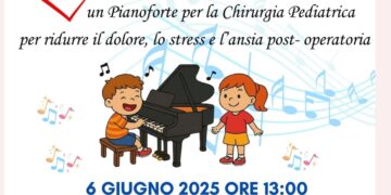L’INIZIATIVA. Unicef e Kiranet insieme: un pianoforte per i piccoli pazienti dell’UOC di Chirurgia Pediatrica del Policlinico Federico II di Napoli