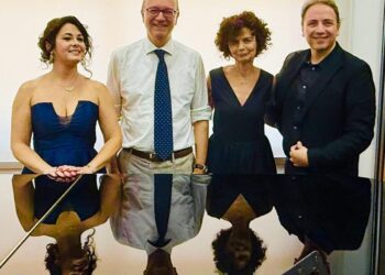Nunzia D’Alessio emoziona il ministro Valditara