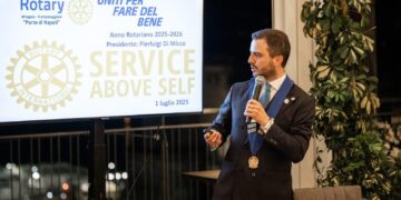 IL CERIMONIALE. Rotary Club “Porte di Napoli”: è Pierluigi Di Micco il nuovo presidente