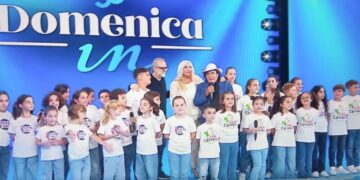 Il Piccolo Coro di Caivano a “Domenica In” con Al Bano e Mara Venier