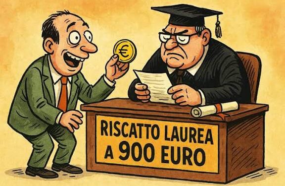 Riscatto della Laurea a 900 €, proposta di legge