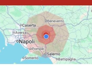 Terremoto in Irpinia solo tanta paura nessun danno e collegamento con Vesuvio e Campi Flegrei