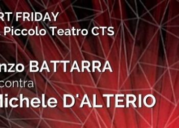 L’APPUNTAMENTO.  “Art Friday. Un venerdì, un critico, un artista”: Enzo Battara conversa con Michele D’Alterio