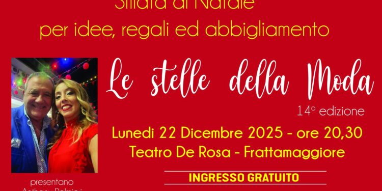 Frattamaggiore: Le Stelle della Moda , il 22 dicembre al Teatro De Rosa