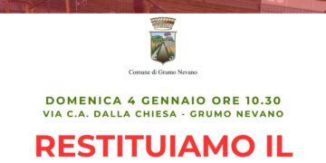 Grumo Nevavo : Parte la riqualificazione del campo sportivo comunale