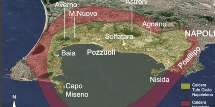 Campi Flegrei : Una scossa registrata nella notte
