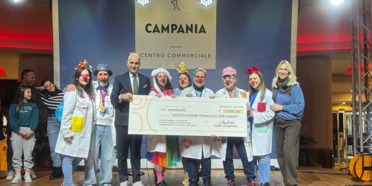 Centro Campania, solidarietà per 10mila euro alle associazioni del territorio