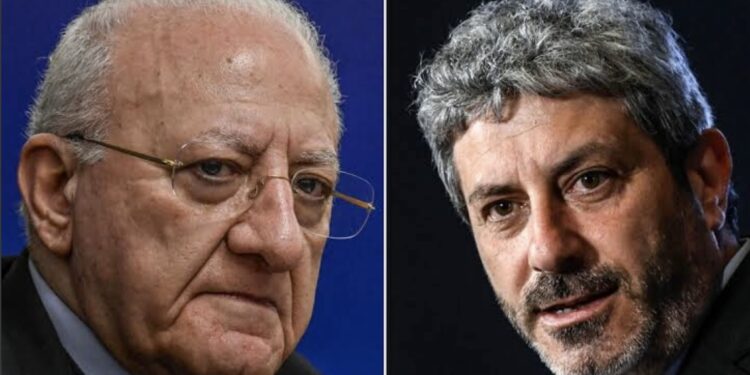 De Luca candidato Sindaco a Salerno, prende distanza dal campo largo