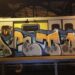 Chiaiano:Presi con 91 bombolette spray ad imbrattare treno della linea 1