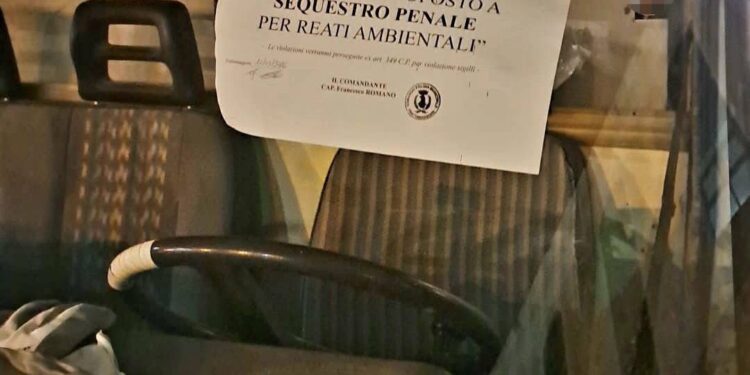 Frattamaggiore: Polizia locale denuncia Tre persone per trasporto illecito di rifiuti