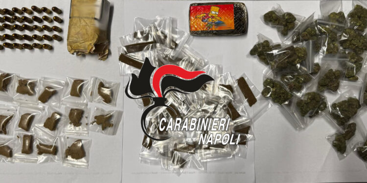 Ponticelli: Controlli capillari dei Carabinieri, droga e munizioni sequestrati