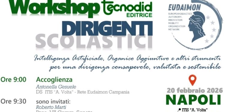 Napoli, ecco la Rete Eudaimon: 200 scuole insieme per una nuova governance della dirigenza scolastica