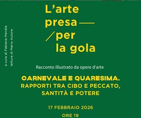 L’EVENTO. All’IAV Club-In Arte Vesuvio l’incontro “L’arte Presa per la Gola” Carnevale e Quaresima. Rapporti tra cibo e peccato, santità e potere”