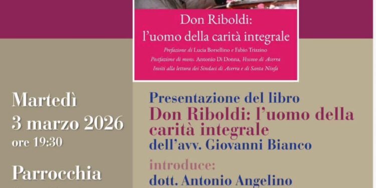 Caivano : Stasera manifestazione in ricordo di Don Riboldi
