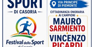 Casoria: Il 20 giugno , il Festival dello Sport