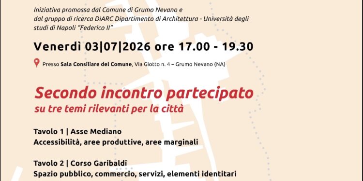 Grumo Nevano: Secondo confronto pubblico sul PUC in sala consiliare