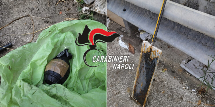 Brusciano: Carabinieri ritrovano droga e bombe sventra bancomat