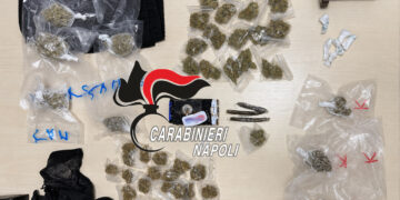 Napoli : Controllo dei Carabinieri nel Rione Traiano