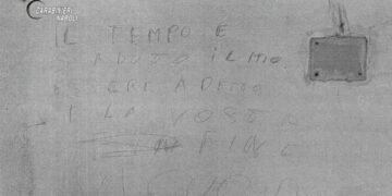 Napoli: Scritte minacciose sul pianerottolo di casa da parte dell’ex marito