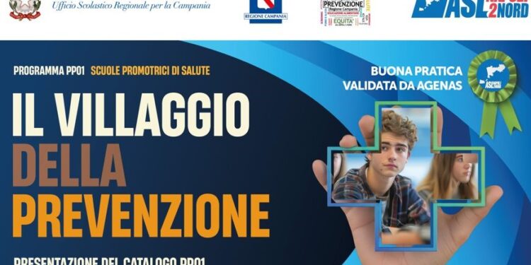 SALUTE IN CLASSE. Asl Napoli 2 Nord: ecco il “Villaggio della Prevenzione”