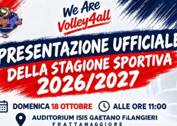 L’EVENTO. Frattamaggiore, all’auditorium dell’istituto “Filangieri” la presentazione della nuova stagione della società di pallavolo “Volley4all”
